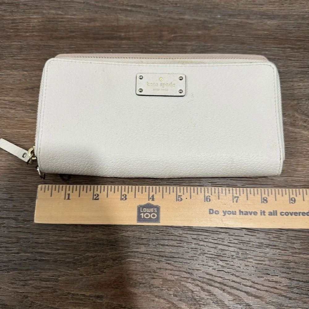 Kate Spade New York Anita‎ Wristlet Wallet Purse Two Tone READ